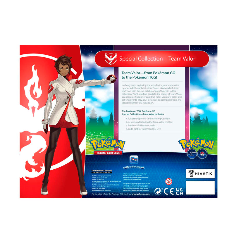 Pokemon TCG: Pokemon GO Special Collection - Team Valor Card Game Pokemon   