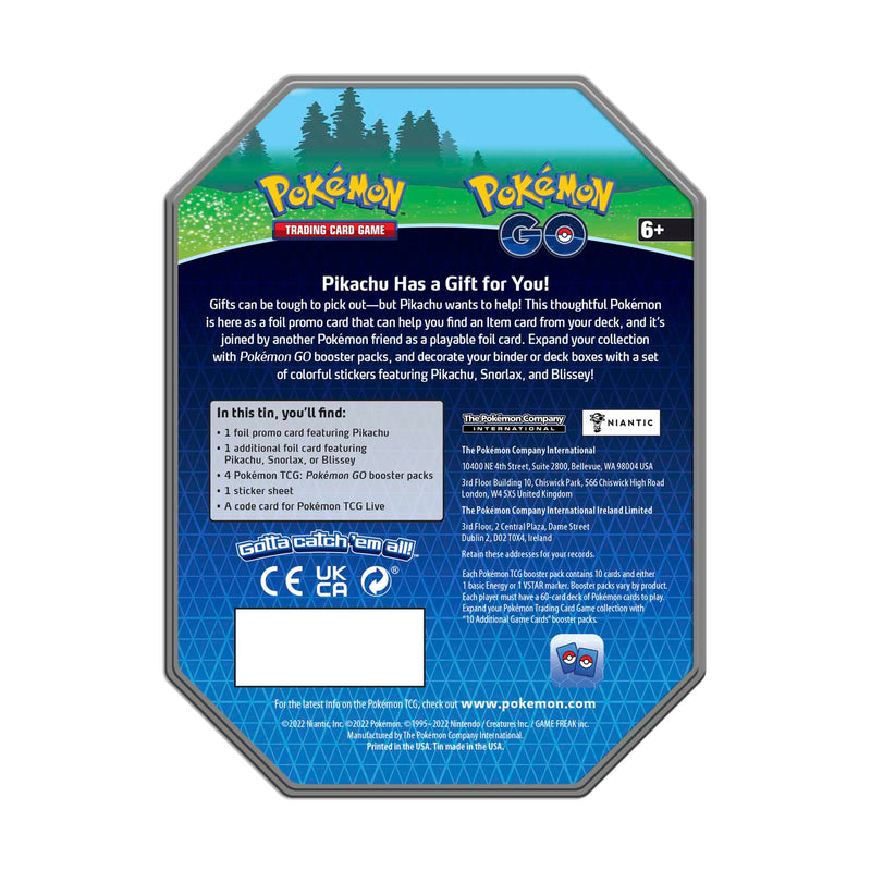 Pokemon TCG: Pokemon GO Tin - Blissey Card Game Pokemon   