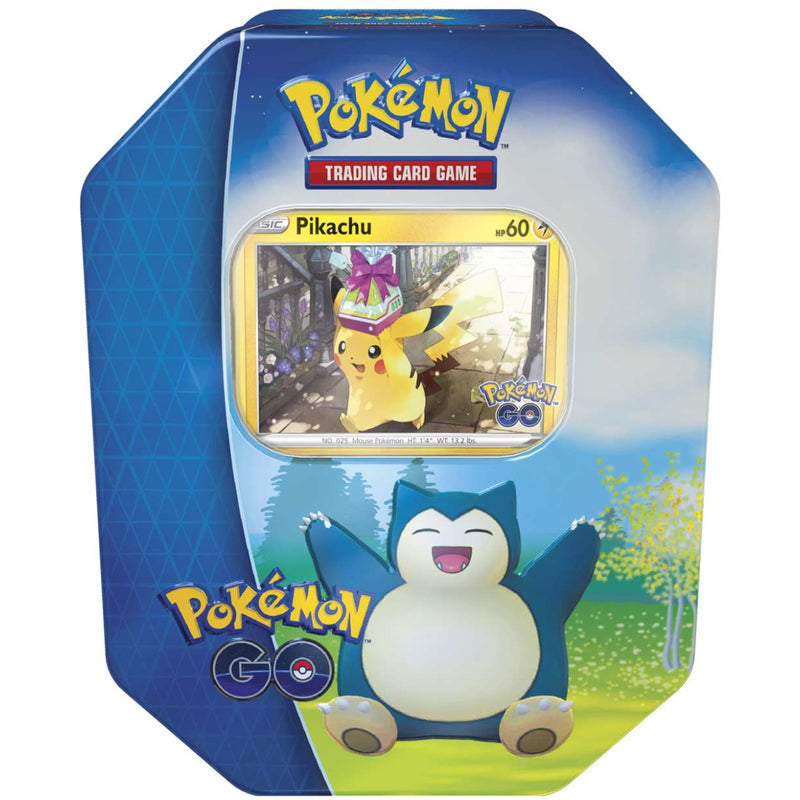 Pokemon TCG: Pokemon GO Tin - Snorlax Card Game Pokemon   