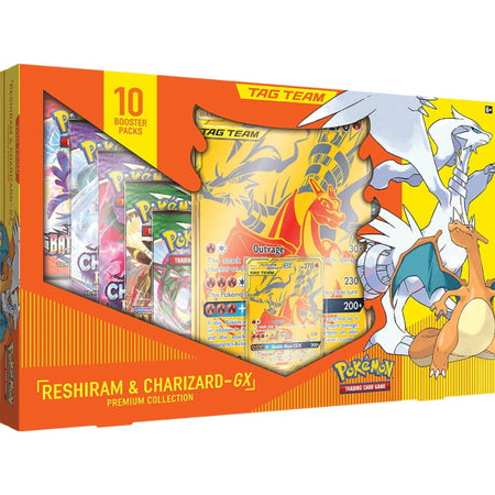 Pokemon TCG: Reshiram & Charizard GX Premium Collection Card Game Pokemon   