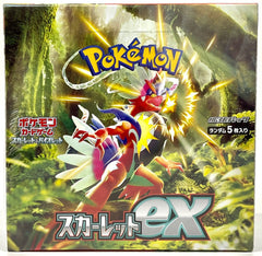 Pokemon TCG: Scarlet & Violet Expansion Pack Scarlet ex Booster Box - 30 Packs - Japanese Card Game Pokemon   