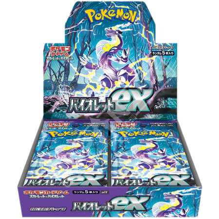 Pokemon TCG: Scarlet & Violet Expansion Pack Violet ex Booster Box - 30 Packs - Japanese Card Game Pokemon   