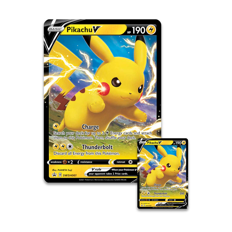 Pokemon TCG: Shining Fates Collection - Pikachu V Card Game Pokemon   