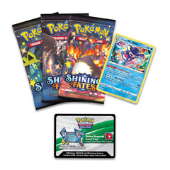 Pokemon TCG: Shining Fates Mad Party Pin Collection Box - Bunnelby/Polteageist/Dedenne/Galarian Mr. Rime Card Game Nintendo   