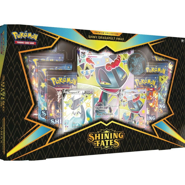 Pokemon TCG: Shining Fates Premium Collection - Shiny Dragapult VMAX Card Game Pokemon   