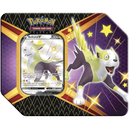 Pokemon TCG: Shining Fates Tin - Boltund V Card Game Pokemon   