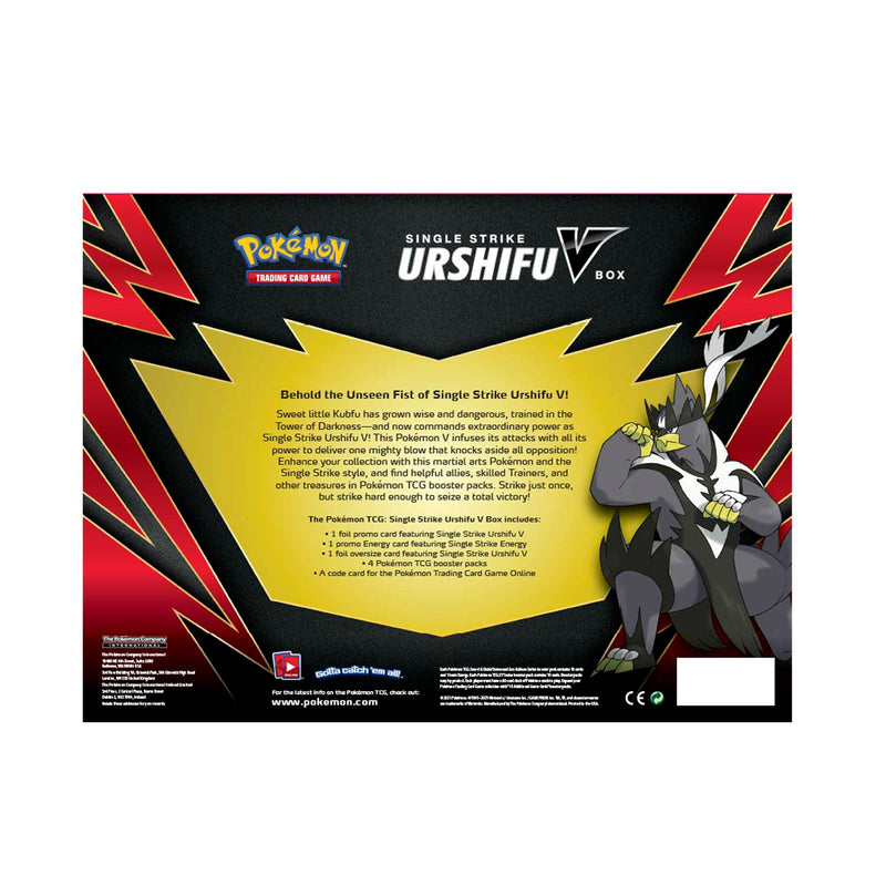 Pokemon TCG: Single Strike Urshifu V Box Card Game Pokemon   