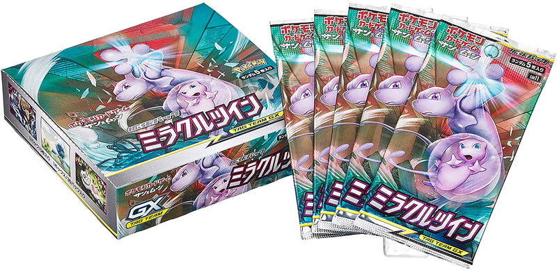 Pokemon TCG: Sun & Moon Expansion Pack Miracle Twin - Japanese - 30 Packs Card Game Pokemon   