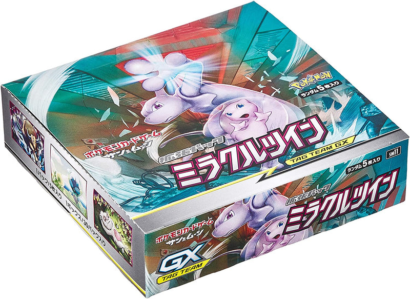 Pokemon TCG: Sun & Moon Expansion Pack Miracle Twin - Japanese - 30 Packs Card Game Pokemon   