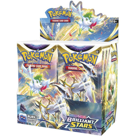 Pokemon TCG: Sword & Shield - Brilliant Stars Booster Display Box - 36 Packs Card Game Pokemon   
