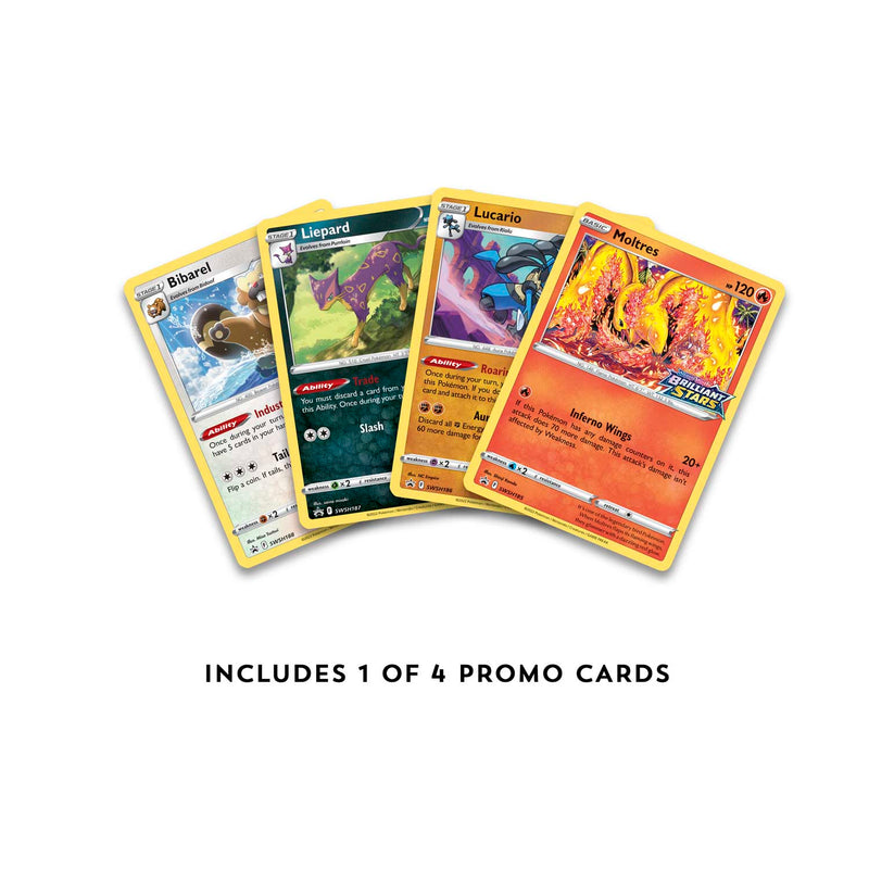 Pokemon TCG: Sword & Shield - Brilliant Stars Build & Battle Display Box - 10 Count Card Game Pokemon   