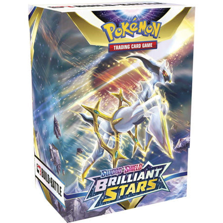 Pokemon TCG: Sword & Shield - Brilliant Stars Build & Battle Display Box - 10 Count Card Game Pokemon   