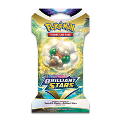 Pokemon TCG: Sword & Shield - Brilliant Stars Sleeved Booster Pack - 8 Packs Card Game Pokemon   