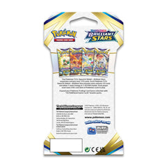 Pokemon TCG: Sword & Shield - Brilliant Stars Sleeved Booster Pack - 10 Cards Card Game Pokemon   