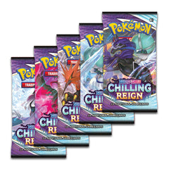 Pokemon TCG: Sword & Shield - Chilling Reign Build & Battle Display Box - 10 Count Card Game Pokemon   