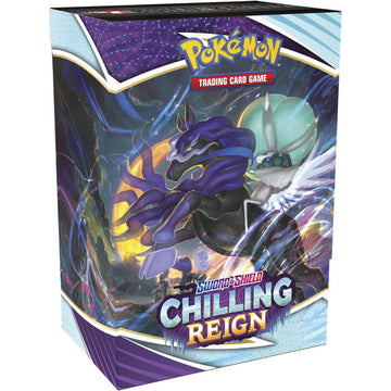 Pokemon TCG: Sword & Shield - Chilling Reign Build & Battle Display Box - 10 Count Card Game Pokemon   