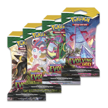 Pokemon TCG: Sword & Shield - Evolving Skies Sleeved Booster Pack Card Game Pokemon