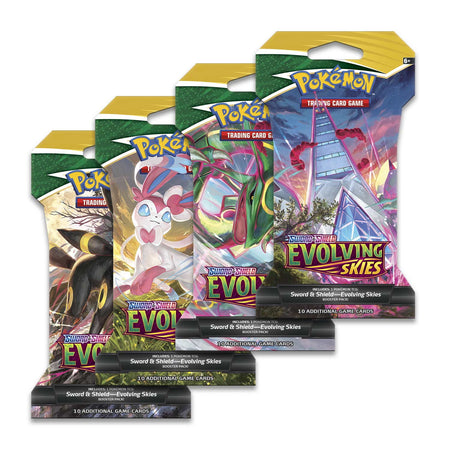 Pokemon TCG: Sword & Shield - Evolving Skies Sleeved Booster Pack Card Game Pokemon   