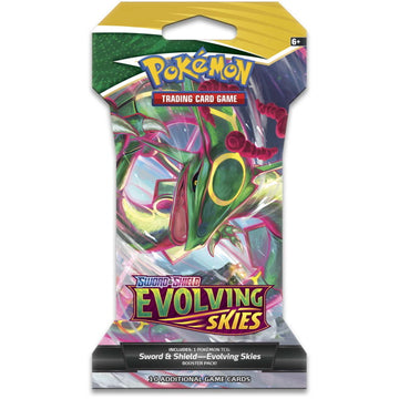 Pokemon TCG: Sword & Shield - Evolving Skies Sleeved Booster Pack Card Game Pokemon   