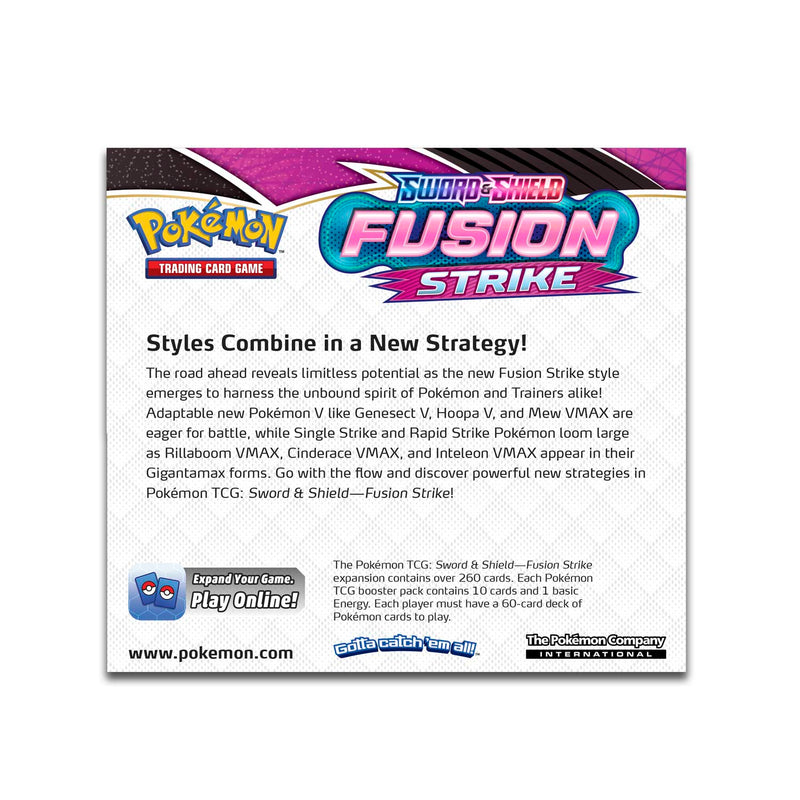 Pokemon TCG: Sword & Shield - Fusion Strike Booster Display Box - 36 Packs Card Game Pokemon   