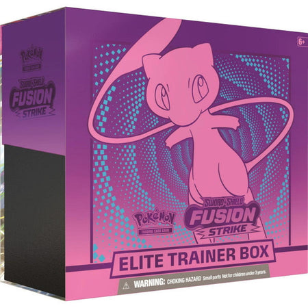 Pokemon TCG: Sword & Shield Fusion Strike Elite Trainer Box Card Game Pokemon