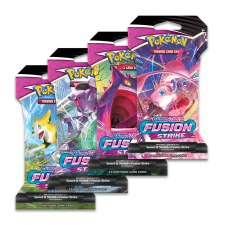 Pokemon TCG: Sword & Shield - Fusion Strike Sleeved Booster Pack Card Game Pokemon   