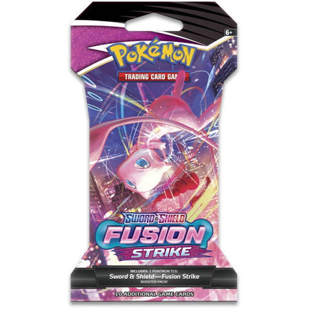 Pokemon TCG: Sword & Shield - Fusion Strike Sleeved Booster Pack Card Game Pokemon   