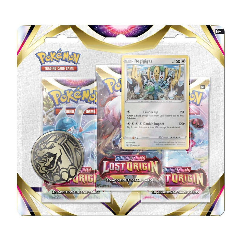 Pokemon TCG: Sword & Shield - Lost Origin Blister Pack - 3 Booster Pac Shopville Pokemon TCG: Sword & Shield - Lost Origin Blister Pack - 3 Booster Pac Shopville