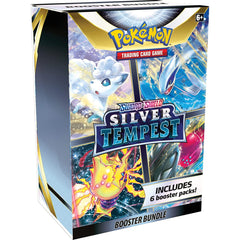 Pokemon TCG: Sword & Shield - Silver Tempest Booster Bundle - 6 Packs Card Game Pokemon   