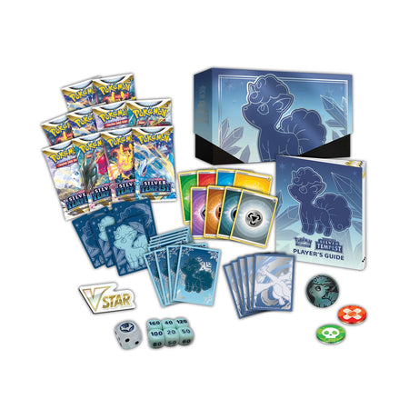 Pokemon TCG: Sword & Shield - Silver Tempest Pokemon Center Elite Trainer Box Card Game Pokemon   