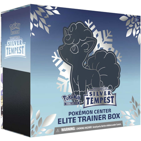 Pokemon TCG: Sword & Shield - Silver Tempest Pokemon Center Elite Trainer Box Card Game Pokemon   