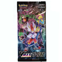 Pokemon TCG: Sword and Shield - VMAX Rising Booster Box - Korean Card Game Pokemon   