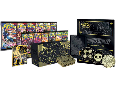 Pokemon TCG: Sword & Shield Elite Trainer Box Plus - Zacian Card Game Pokemon   