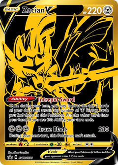 Pokemon TCG: Sword & Shield Elite Trainer Box Plus - Zacian Card Game Pokemon   