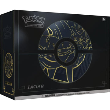 Pokemon TCG: Sword & Shield Elite Trainer Box Plus - Zacian Card Game Pokemon   