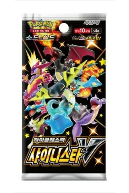 Pokemon TCG: Sword & Shield - High Class Pack Shiny Star V Booster Box [KOR] - 10 Packs Card Game Pokemon