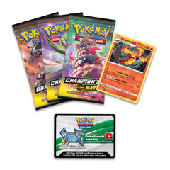 Pokemon TCG Champion's Path: Pin Collection Box - Turfield/Hulbury/Motostoke Card Game Nintendo   