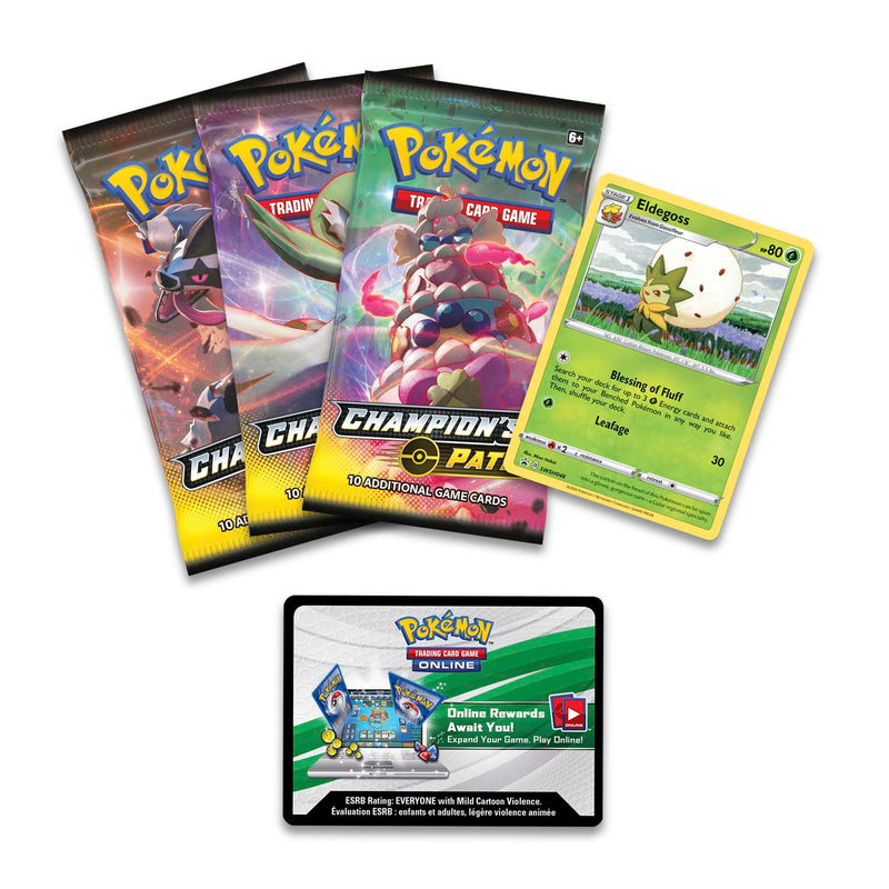 Pokemon TCG Champion's Path: Pin Collection Box - Turfield/Hulbury/Motostoke Card Game Nintendo   