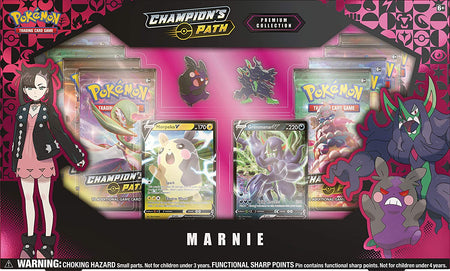 Pokemon TCG: Champion's Path Premium Collection - Marnie Card Game Nintendo   