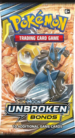 Pokemon TCG: Sun & Moon - Unbroken Bonds Booster Box - 36 Packs Card Game Pokemon   