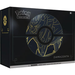 Pokemon TCG: Sword & Shield Elite Trainer Box Plus  Zamazenta Card Game Pokemon   