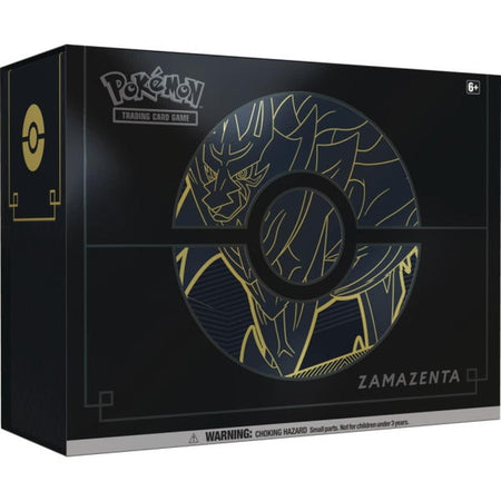 Pokemon TCG: Sword & Shield Elite Trainer Box Plus  Zamazenta Card Game Pokemon   