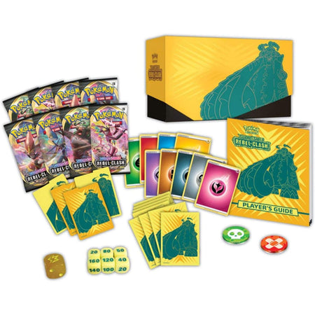 Pokemon TCG: Sword & Shield - Rebel Clash Elite Trainer Box - Copperajah Card Game Pokemon   