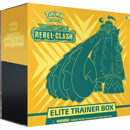 Pokemon TCG: Sword & Shield - Rebel Clash Elite Trainer Box - Copperajah Card Game Pokemon   