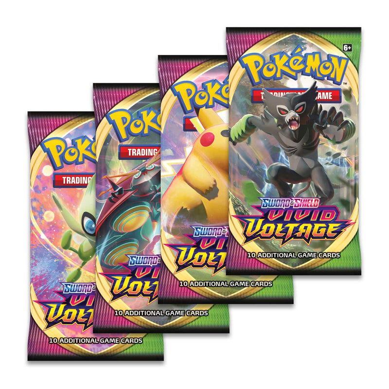 Pokemon TCG: Sword & Shield - Vivid Voltage Booster Box - 36 Packs Card Game Pokemon   