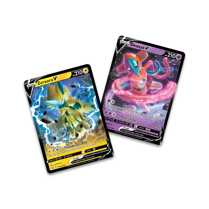 Pokemon TCG: V Battle Deck - Zeraora vs. Deoxys Card Game Pokemon   