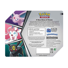 Pokemon TCG: V Heroes Tin - Espeon V Card Game Pokemon   