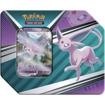 Pokemon TCG: V Heroes Tin - Espeon V Card Game Pokemon   