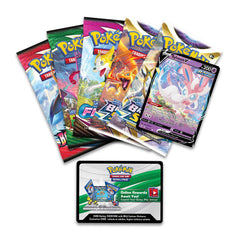 Pokemon TCG: V Heroes Tin - Sylveon V Card Game Pokemon   