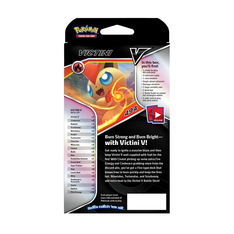 Pokemon TCG: Victini V Battle Deck Card Game Pokemon   